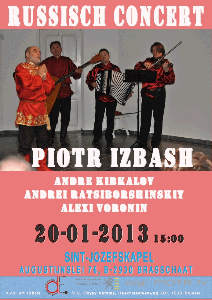 Russisch concert Piotr Izbash.